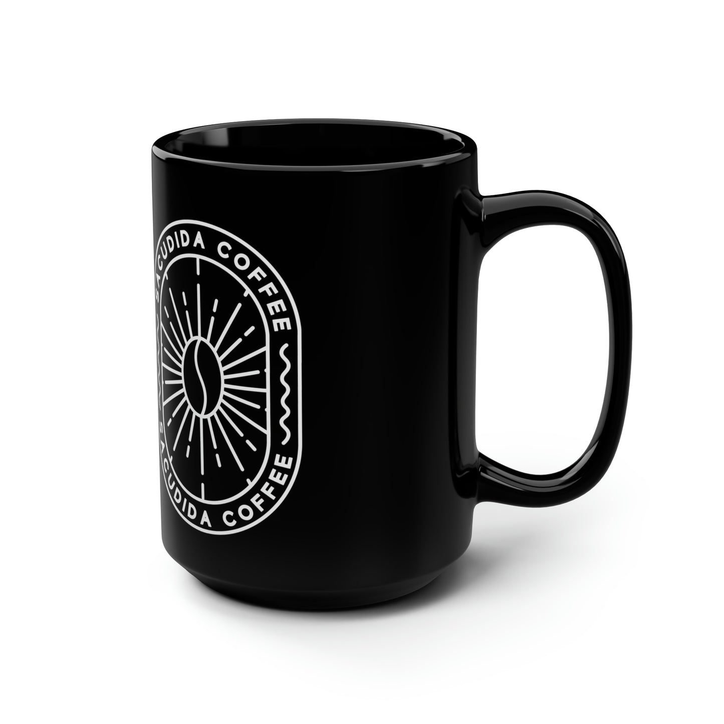 Black Mug, 15oz