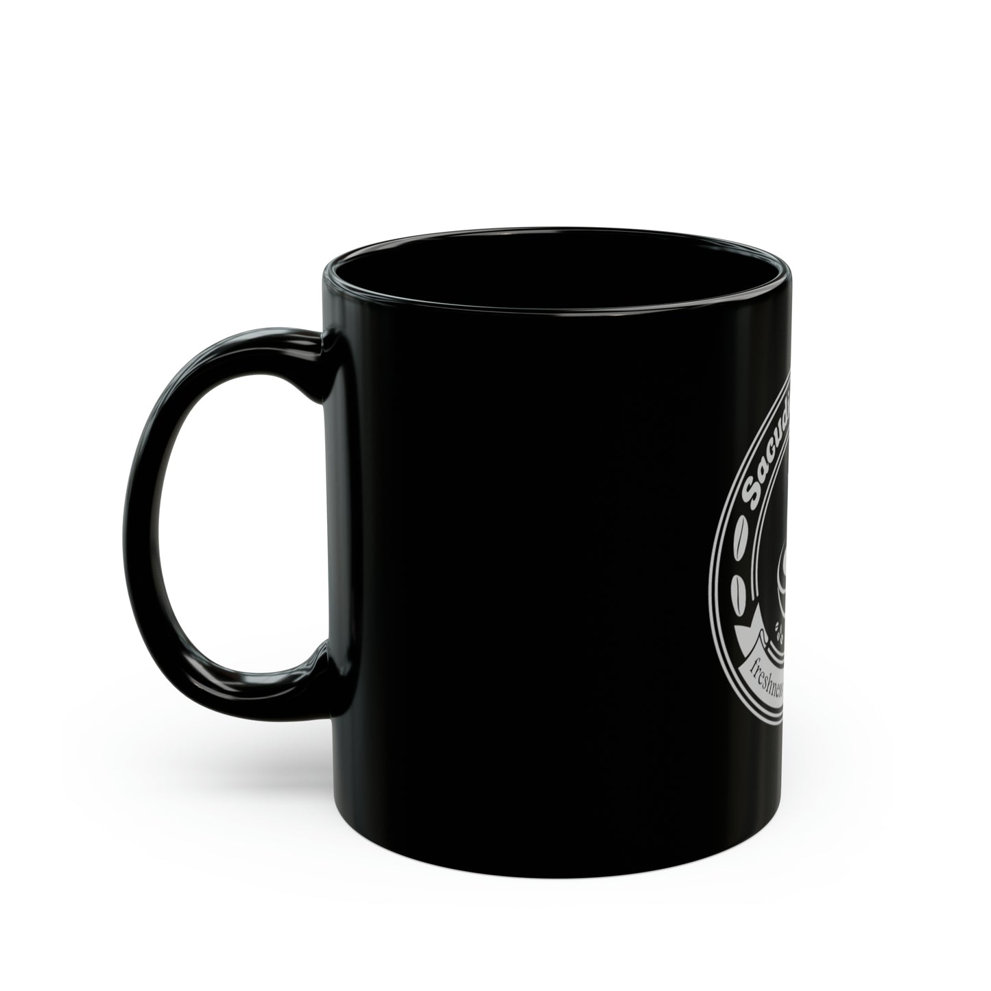 11oz Black Mug