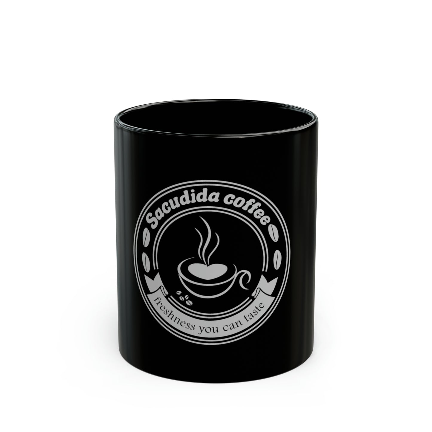 11oz Black Mug