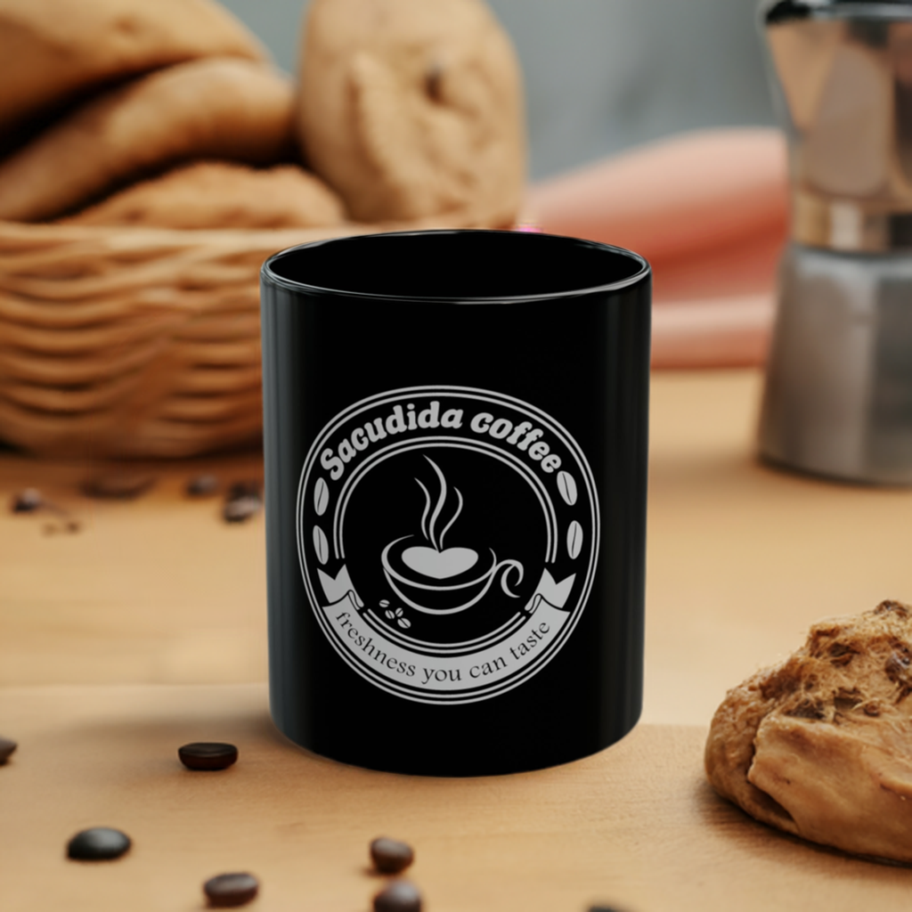 11oz Black Mug