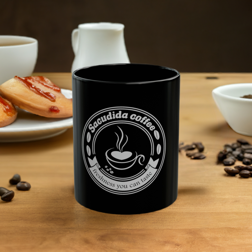 11oz Black Mug