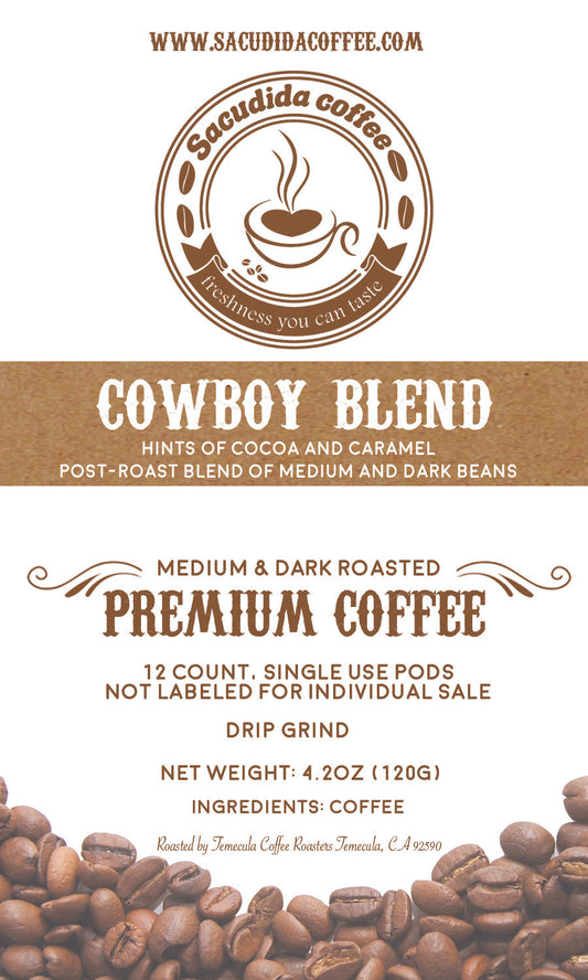 Cowboy Blend (12ct Individual-Use Cups)